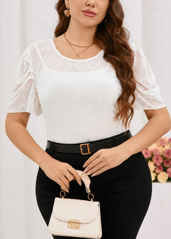 Біла блуза SHEIN