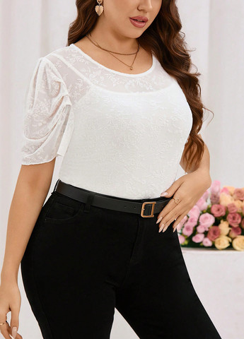 Біла блуза SHEIN