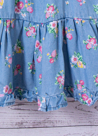 Блакитна сукня SHEIN (323966463)