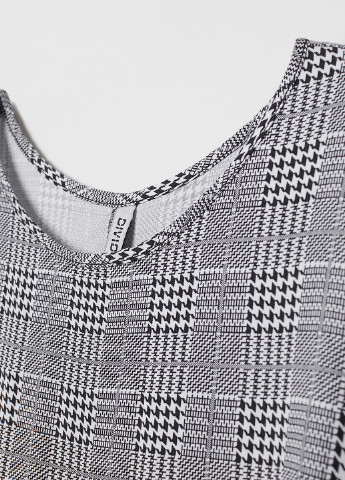 Сіра кежуал сукня H&M в клітинку