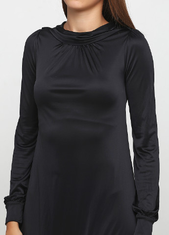 Черное кэжуал платье Patrizia Pepe однотонное