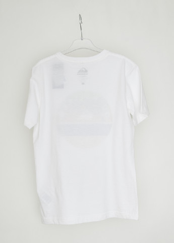 Белая летняя футболка Quiksilver