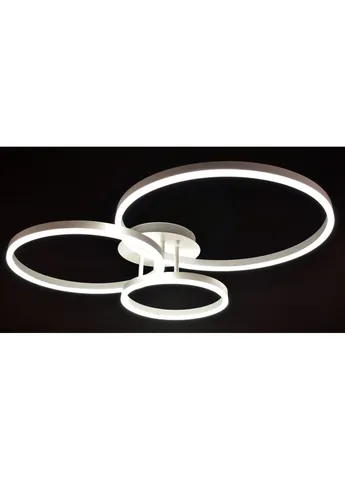 Люстра потолочная LED с пультом A8008/3-wh Белый 14х70х80 см. Sunnysky (253627085)