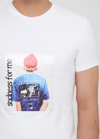 Белая футболка Only Man