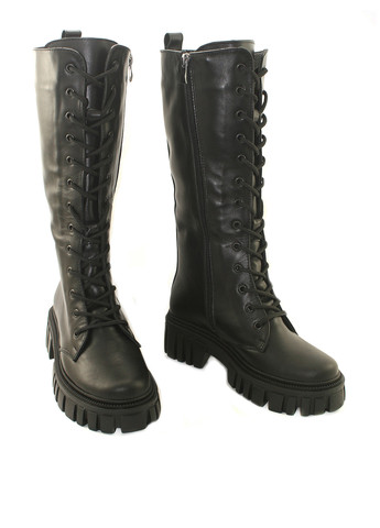 Зимние сапоги Mila на тракторной подошве, со шнуровкой