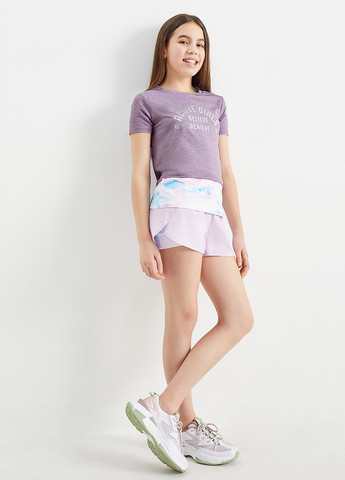 Комбинированный летний комплект (майка, футболка) C&A