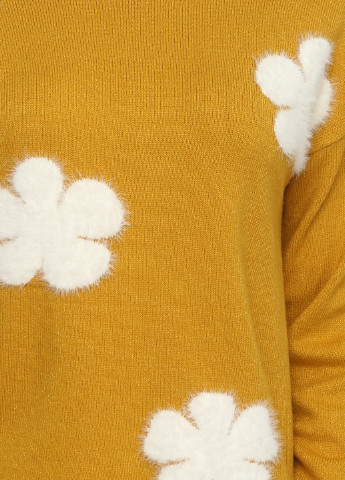 Желтый демисезонный свитер джемпер Minority
