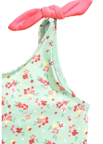 Зеленый летний купальник H&M