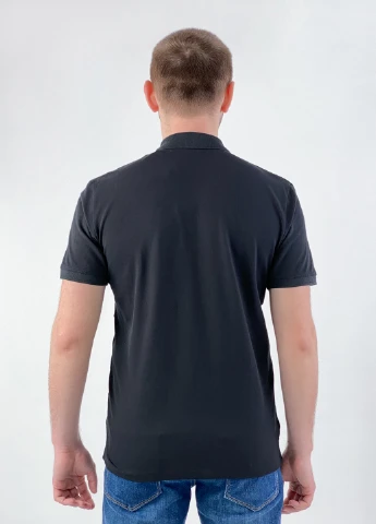 Черная футболка-поло для мужчин Core by Jack & Jones