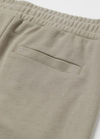 Светло-зеленые кэжуал демисезонные брюки H&M