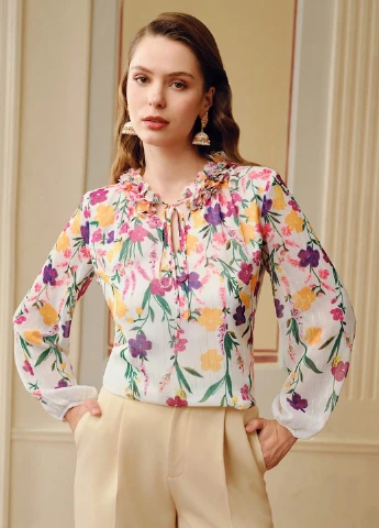 Біла блуза SHEIN