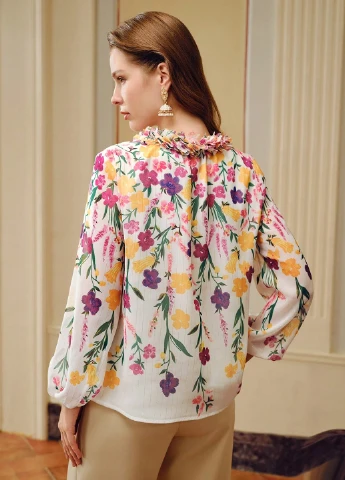 Біла блуза SHEIN