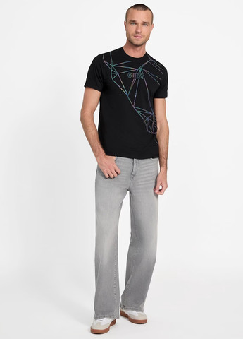 Чорна футболка Guess