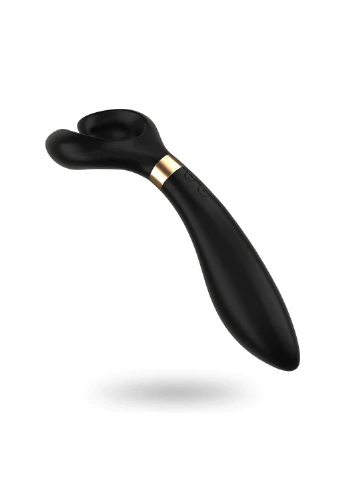 Вібратор для пар Endless Fun Black, три мотори, багатофункціональний Satisfyer (256537728)