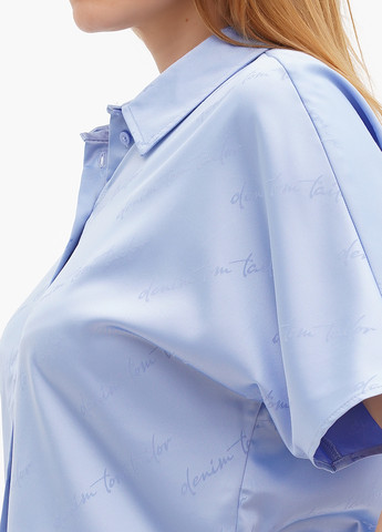 Блакитна демісезонна блуза Tom Tailor