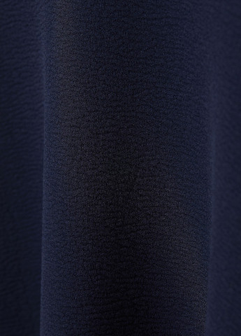 Индиго кэжуал однотонная юбка H&M а-силуэта (трапеция)