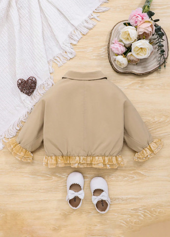 Бежевая демисезонная куртка SHEIN