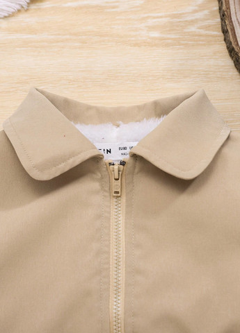 Бежевая демисезонная куртка SHEIN
