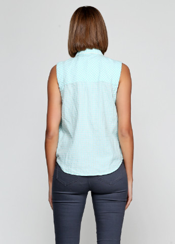 Светло-голубая летняя блуза Vero Moda