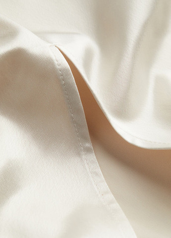 Айворі святковий сукня а-силует H&M однотонна