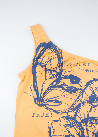 Помаранчева літня топ Sisley