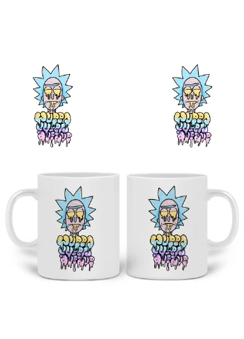 Кружка Рік і Морті (Rick and Morty) 330 мл горнятко керамічне (20259-1232) MobiPrint (219778359)