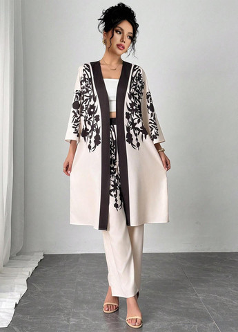 Костюм (кардиган, брюки) SHEIN (366092649)