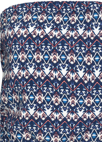 Комбинезон H&M комбинезон-шорты рисунок комбинированный кэжуал трикотаж, вискоза