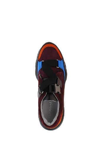 Бордові осінні кросівки r033-26 бордовий-помаранчевий Arcoboletto