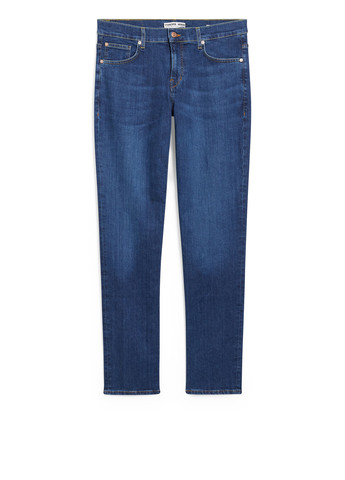 Синие демисезонные зауженные джинсы C&A