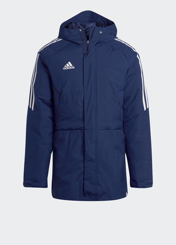 Синяя демисезонная куртка ha6254 adidas CONDIVO 22 STADIUM PERFORMANCE