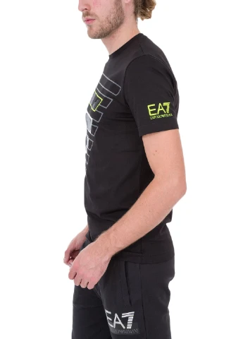 Чорна футболка ARMANI EA7