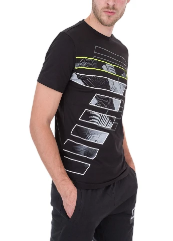 Чорна футболка ARMANI EA7