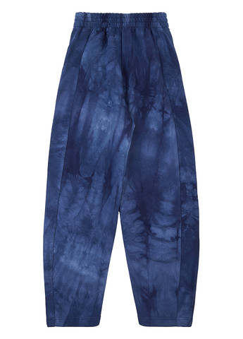 Синие спортивные демисезонные шаровары брюки Garnamama