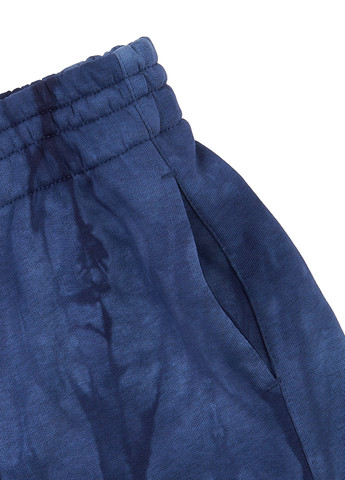 Синие спортивные демисезонные шаровары брюки Garnamama