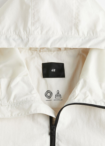 Кремова демісезонна вітровка H&M