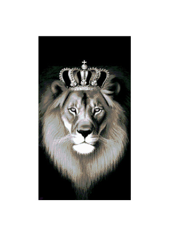 Набор для вышивания бисером Король лев 37х65 см Александра Токарева (188847949)