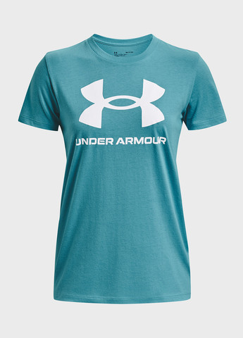 Блакитна літня футболка Under Armour