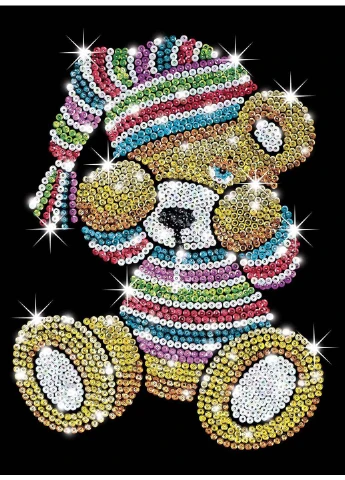 Набір для творчості Blue Тедді Sequin Art (253273999)
