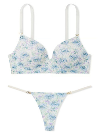 Білий демісезонний комплект (бюстгальтер, трусики) Victoria's Secret