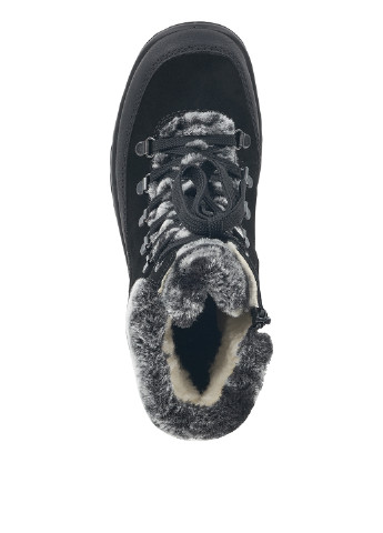 Зимние черевики Rieker с мехом из искусственной кожи