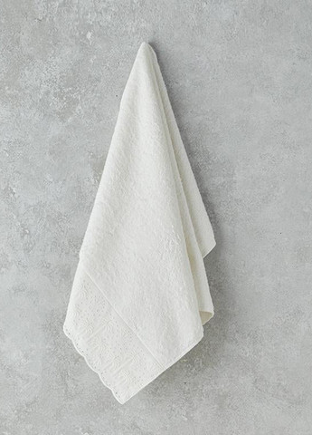 English Home рушник для обличчя, 50х80 см однотонний білий виробництво - Туреччина