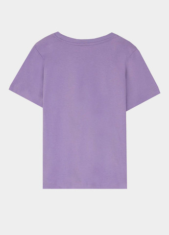 Фиолетовая летняя футболка Piazza Italia