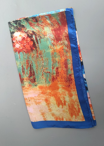 Живописный атласный женский платок, 90*90см Mulberry (254249163)