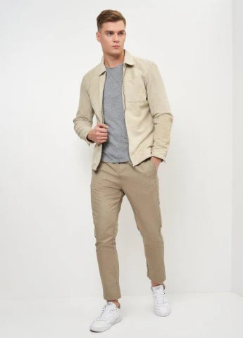 Бежевые брюки JACK&JONES