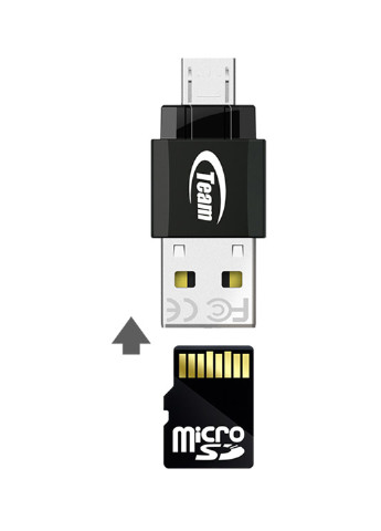 Флеш память USB M141 OTG 32GB USB/micro-USB/microSD Black (TUSDH32GCL1036) Team флеш память usb team m141 otg 32gb usb/micro-usb/microsd black (tusdh32gcl1036) (134201731)