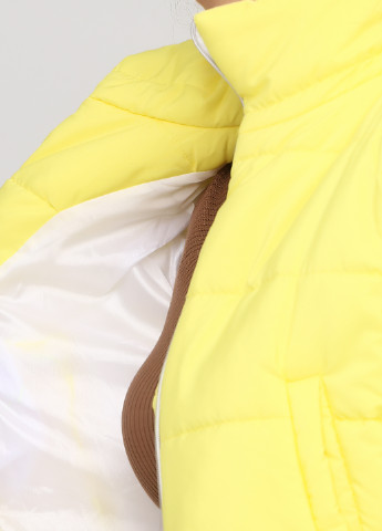 Желтая демисезонная куртка SRT