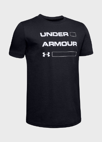 Черно-белая демисезонная футболка Under Armour