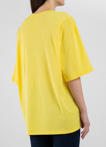 Желтая летняя футболка J.B4 (Just Before)