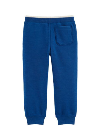 Синие спортивные демисезонные брюки со средней талией Carter's